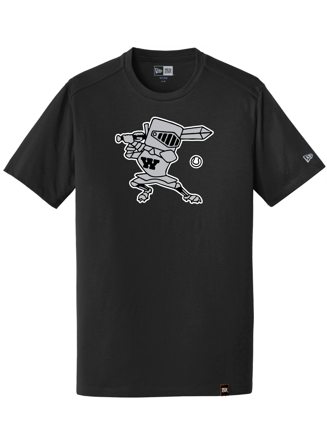 NEW ERA Standard Cotton Poly Tee - Warrior Logo