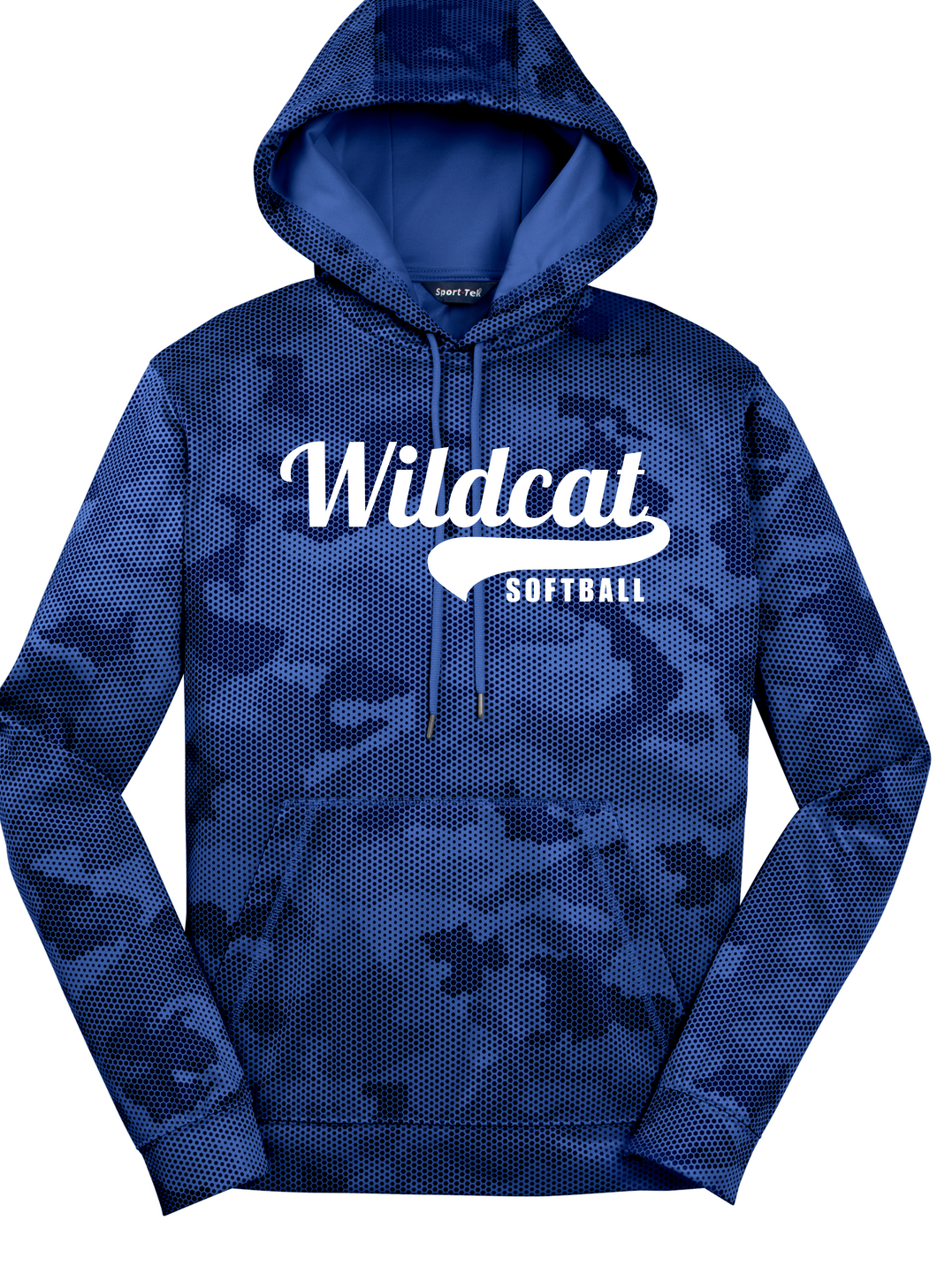 Wildcat Softball Sport-tek Camo Hex