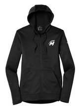 Load image into Gallery viewer, Nike Therma-FIT Full-Zip Fleece Hoodie (Modern M logo)
