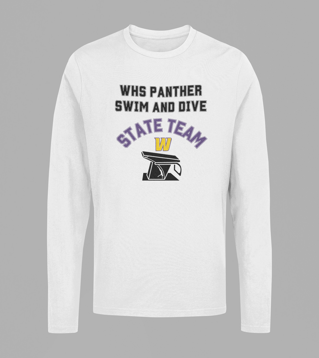 The 2024 WHS Swim Long sleeve tee